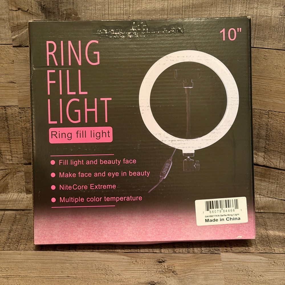 10" Ring Fill Light - Ring Light With Multiple Co… - image 1